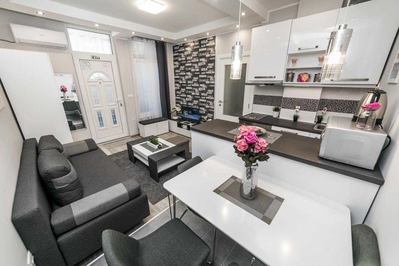 Gray Luxe Apartman Belgrád Kültér fotó