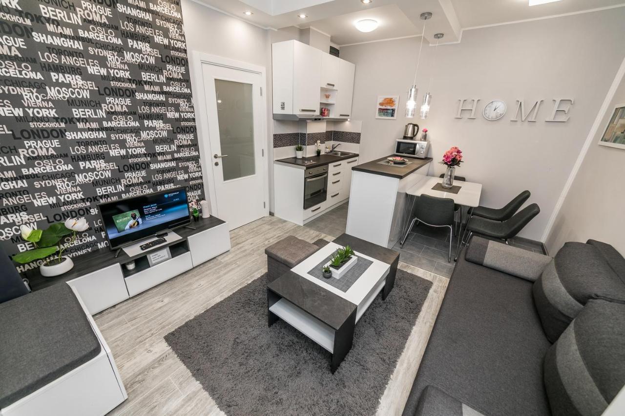 Gray Luxe Apartman Belgrád Kültér fotó